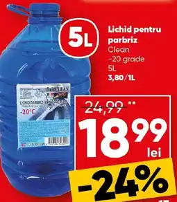 PROFI Lichid pentru parbriz Clean -20 grade Ofertă