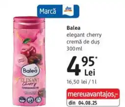 DM Balea elegant cherry cremă de duş Ofertă