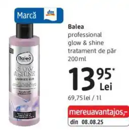DM Balea professional glow & shine tratament de păr Ofertă