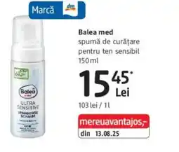 DM Balea med spumă de curățare pentru ten sensibil Ofertă