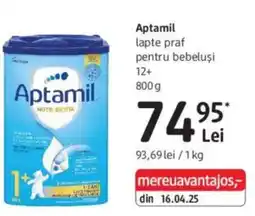 DM Aptamil lapte praf pentru bebeluşi 12+ Ofertă