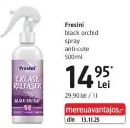 DM Fresini black orchid spray anti-cute Ofertă
