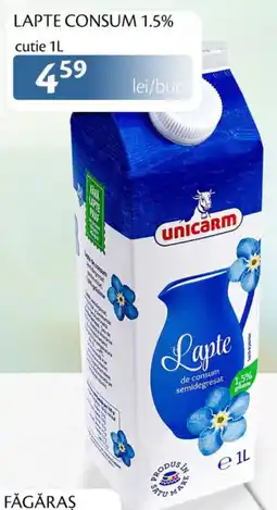 Unicarm Lapte consum 1.5% cutie Ofertă