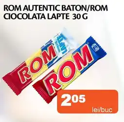 Unicarm Rom autentic baton/rom ciocolata lapte Ofertă