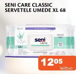 Unicarm Seni care classic servetele umede xl 68 Ofertă