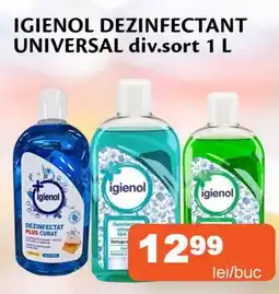 Unicarm Igienol dezinfectant universal div.sort Ofertă