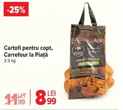 Carrefour Market Cartofi pentru copt, Carrefour la Piaţă Ofertă