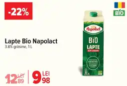 Carrefour Market Lapte Bio Napolact Ofertă