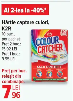 Carrefour Market Hârtie captare culori, K2R Ofertă