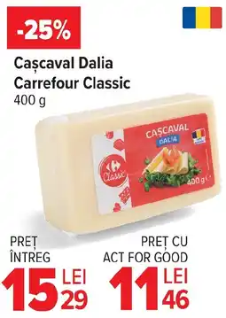 Carrefour Market Cascaval Dalia Carrefour Classic Ofertă