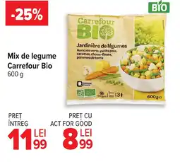 Carrefour Market Mix de legume Carrefour Bio Ofertă