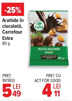 Carrefour Market Arahide în ciocolată, Carrefour Extra Ofertă