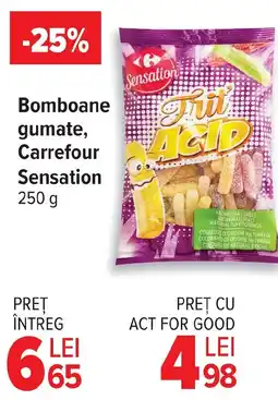 Carrefour Market Bomboane gumate, Carrefour Sensation Ofertă