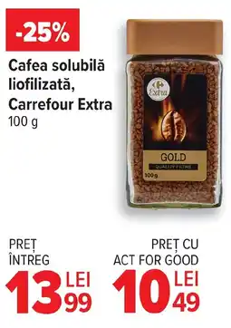 Carrefour Market Cafea solubilǎ liofilizată, Carrefour Extra Ofertă