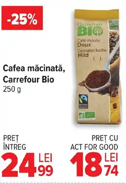 Carrefour Market Cafea măcinată, Carrefour Bio Ofertă