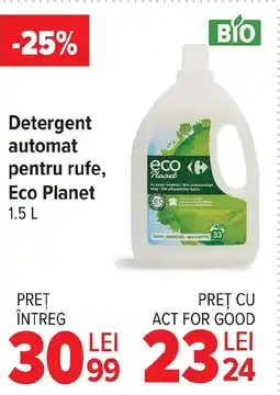 Carrefour Market Detergent automat pentru rufe, Eco Planet Ofertă