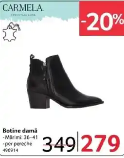 Selgros Botine damă Ofertă