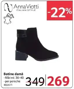Selgros Botine damǎ Ofertă