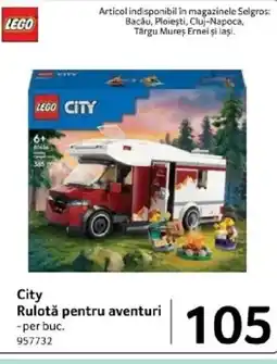 Selgros City Rulotǎ pentru aventuri Ofertă