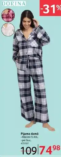 Selgros Pijama damă Ofertă