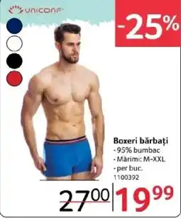 Selgros Boxeri bărbați Ofertă