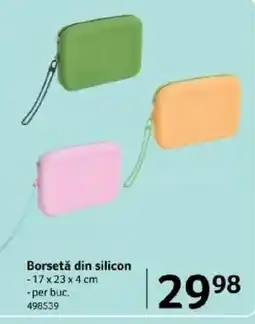 Selgros Borsetǎ din silicon Ofertă