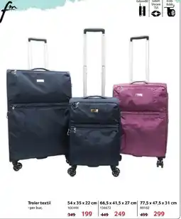 Selgros Troler textil Ofertă