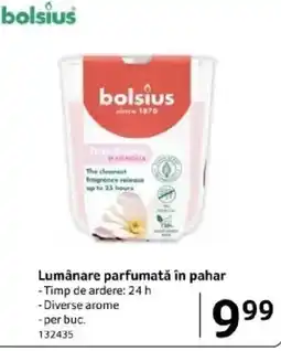 Selgros Lumânare parfumată în pahar Ofertă