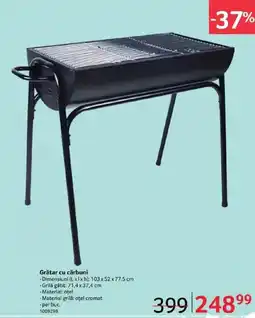 Selgros Grătar cu cărbuni Ofertă