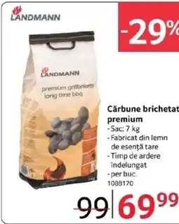 Selgros Cărbune brichetat premium Ofertă