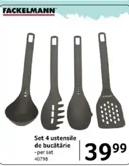 Selgros Set 4 ustensile de bucătărie Ofertă