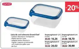 Selgros Linia de cutii alimente Grand Chef Ofertă
