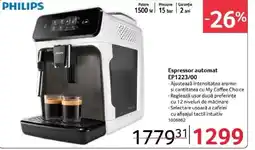 Selgros PHILIPS Espressor automat EP1223/00 Ofertă