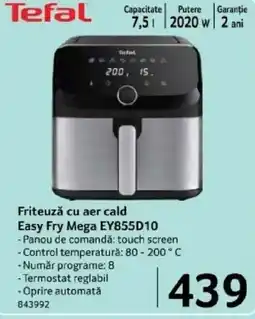 Selgros Friteuză cu aer cald Easy Fry Mega EY855D10 Ofertă
