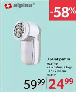 Selgros Aparat pentru scame Ofertă