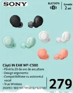 Selgros Căşti IN EAR WF-C500 Ofertă
