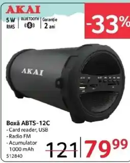 Selgros Boxǎ ABTS-12C Ofertă