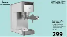 Selgros Espressor cafea FEM-D15SS Ofertă