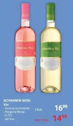Selgros SCHWABEN WEIN Vin Ofertă