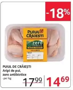 Selgros PUIUL DE CRĂIEŞTI Aripi de pui, zero antibiotice Ofertă