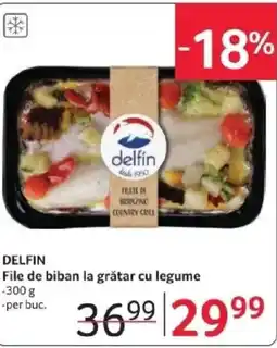 Selgros DELFIN File de biban la grătar cu legume Ofertă