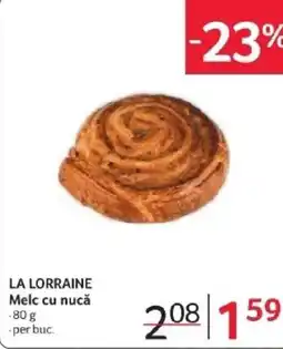 Selgros LA LORRAINE Melc cu nucă Ofertă