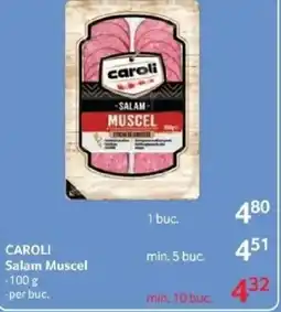 Selgros CAROLI Salam Muscel Ofertă