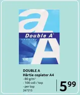 Selgros DOUBLE A Ofertă