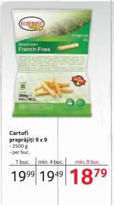 Selgros Cartofi prăjiți 9 x 9 Ofertă