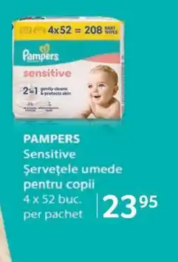 Selgros PAMPERS Sensitive Ofertă