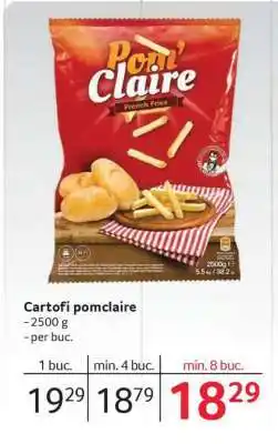 Selgros Cartofi pomclaire Ofertă