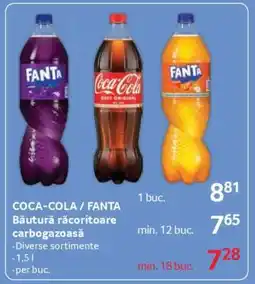 Selgros COCA COLA / FANTA Ofertă