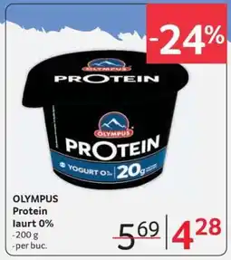 Selgros OLYMPUS Protein Iaurt 0% Ofertă
