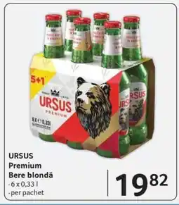 Selgros URSUS PREMIUM Ofertă